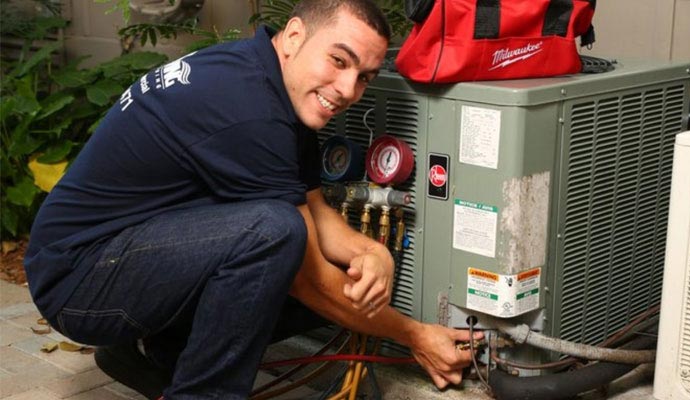 Freon refilling in AC