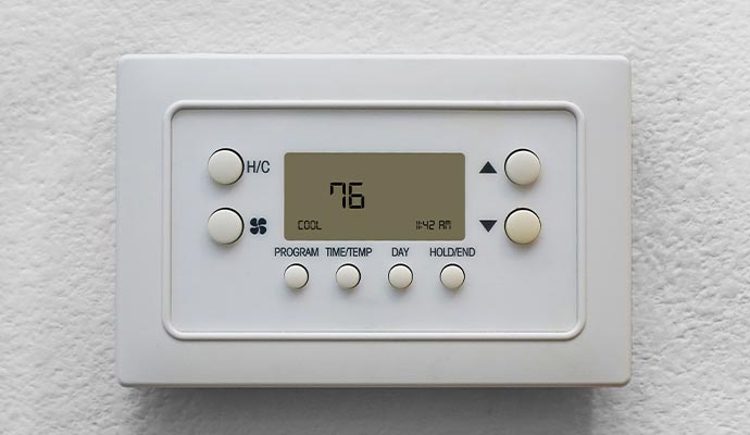Smart ac thermostat